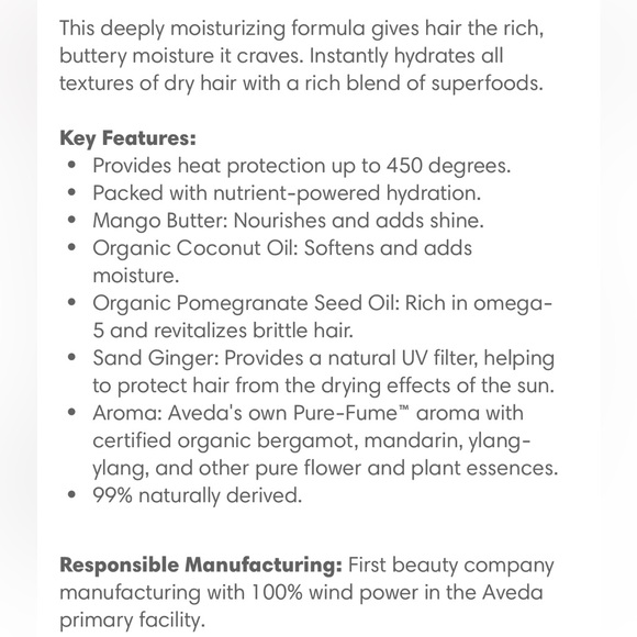 AVEDA Nutriplenish™ Daily Moisturizing Treatment 40ml - Picture 4 of 4